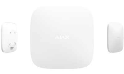Система безпеки Ajax Hub Plus Централь (3G/2G 2xSIM, Wi-Fi, Ethernet) 