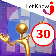 Поставянето на 30 позиции на дъската за обяви Let-Know на 1 месец