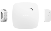 Система безпеки Ajax FireProtect Plus (Бездротовий датчик диму та температури із сенсором чадного газу та сиреною)
