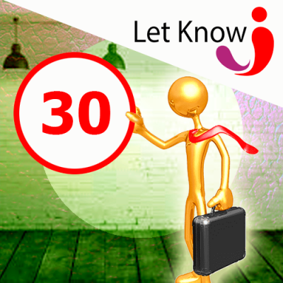 Premium osób 30 pozycji na tablicy ogłoszeń Let-Know na 1 miesiąc 