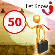Premium osób 50 pozycje na tablicy ogłoszeń Let-Know na 1 miesiąc