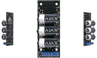 Система безпеки Ajax Transmitter (Модуль інтеграції для підключення стороннього дротового пристрою до системи безпеки Ajax) 